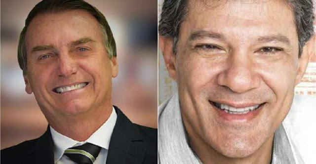 DataFolha: Bolsonaro cresce e chega a 35%, Haddad tem 22% e Ciro 11%